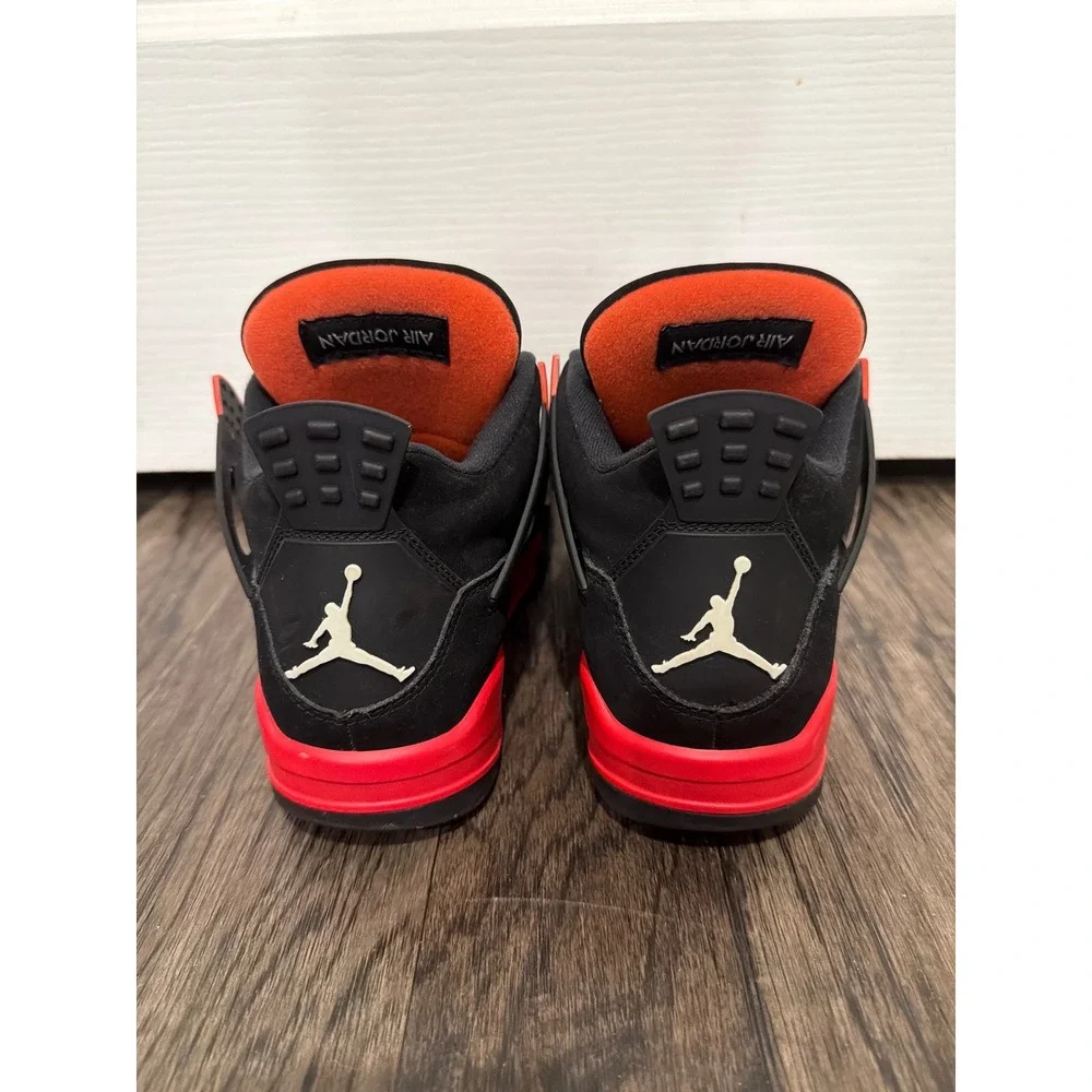 Jordan 4 Retro Red Thunder Black Crimson CT8527-016 Mens Size 7 Sneakers